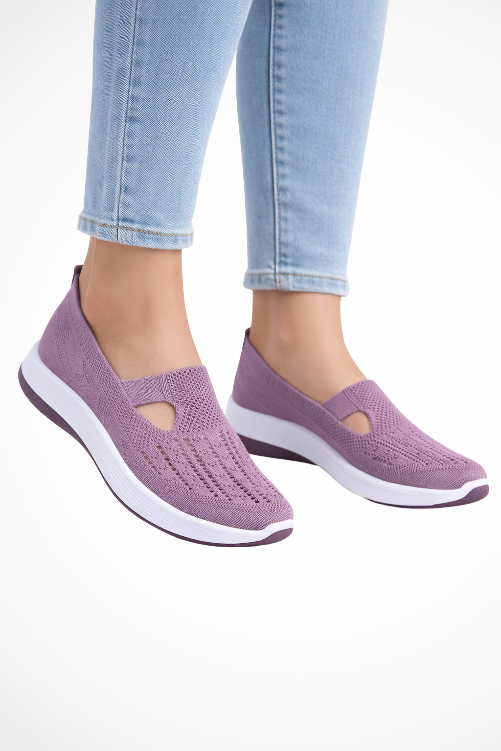 Slip-On Knit Casual Trainers product view 13 - Puuky