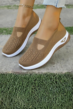 Slip-On Knit Casual Trainers product view 8 - Puuky