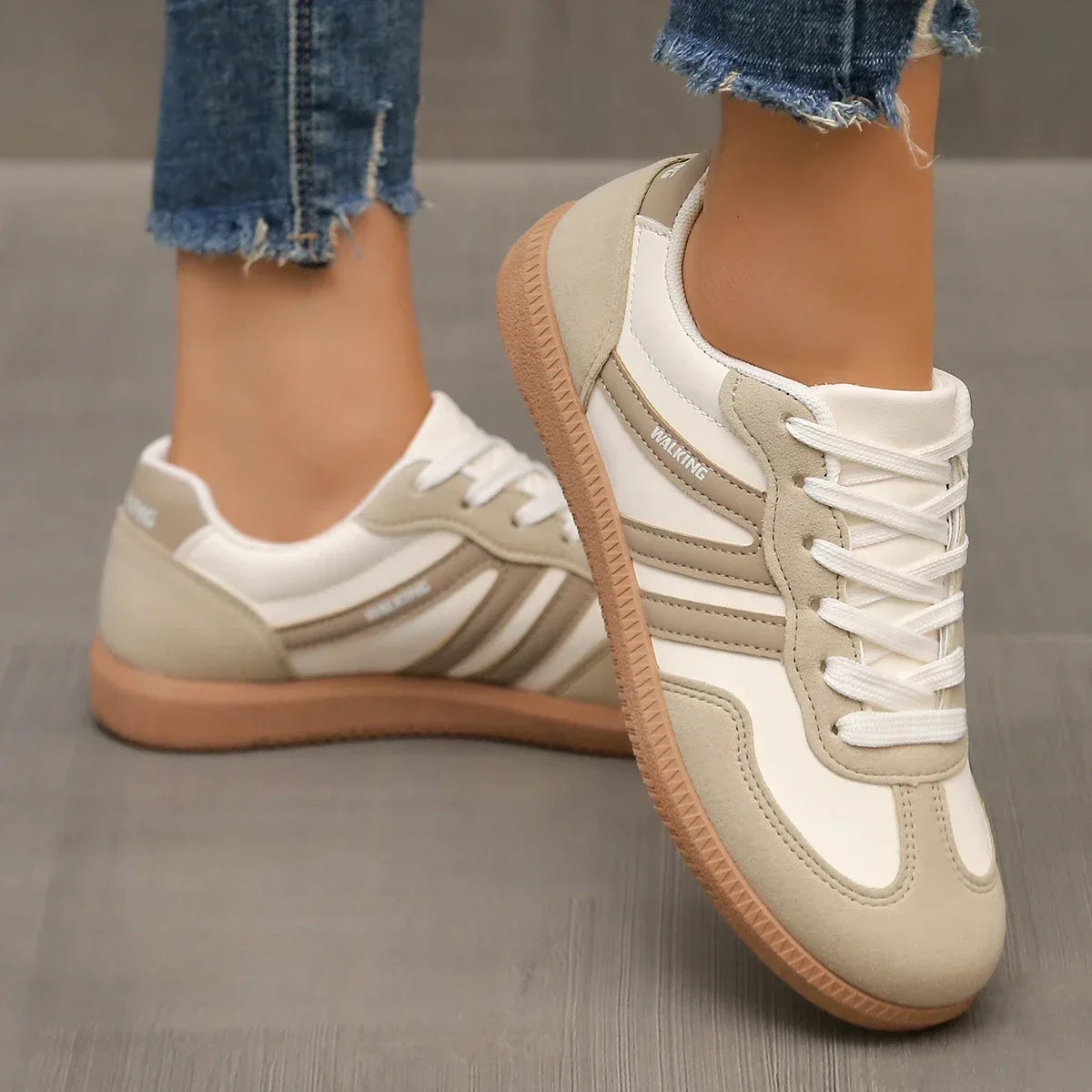 Casual Lace-Up Trainers product view 2 - Puuky