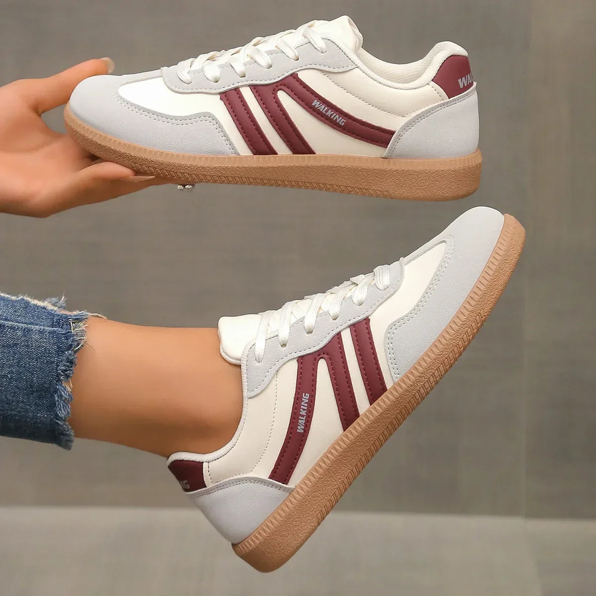 Casual Lace-Up Trainers product view 3 - Puuky
