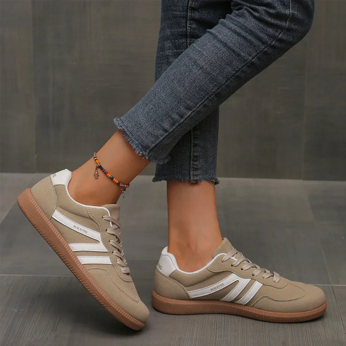 Casual Lace-Up Trainers product view 4 - Puuky